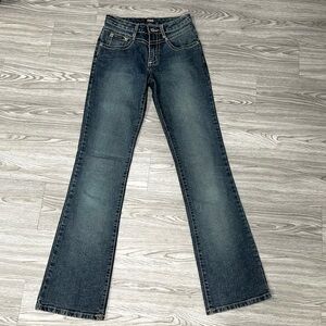 Vintage Dolce & Gabbana Women's Blue Boot Cut Jeans